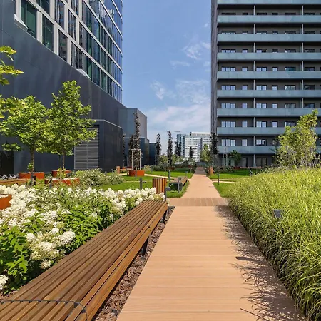 Luxury With Air Conditioning & Parking On The 25th Floor Centre By Renters Prestige Катовице